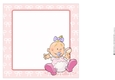 Baby Girl Dudess 8x8 Insert