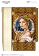 Art Deco Lady Christmas Athena Mini Bag Gold