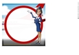 Air Hostess Blue and Red 2 7x7 Quick Card Insert