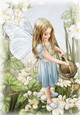 Forest Fairy Evie Light Blue A4