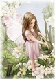 Forest Fairy Evie Light Pink A4
