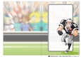 American Football Dude (Black and Silver) Insert