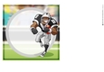 American Football Dude (Black and Silver) 2 7x7 Insert