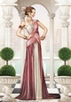 Art Deco Lady Alena A4 Dark Pink