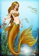 Oceania Mermaid A4 Gold