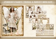 Forest Fairy Trina 4 Sheet Mini Kit Cream