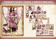 Forest Fairy Trina 4 Sheet Mini Kit Dark Pink