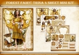 Forest Fairy Trina 4 Sheet Mini Kit Gold
