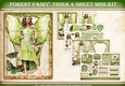 Forest Fairy Trina 4 Sheet Mini Kit Green