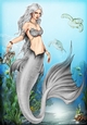 Oceania Mermaid A4 Silver