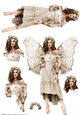 Forest Fairy Trina Cream Decoupage Sheet