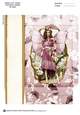 Forest Fairy Trina Dark Pink Mini Gift Bag
