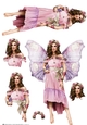 Forest Fairy Trina Light Pink Decoupage Sheet