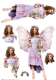 Forest Fairy Trina Lilac Decoupage Sheet