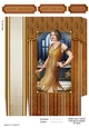 Art Deco Lady Arabella (Gold) Mini Gift Bag