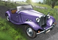 Vintage Sports Car A4 (Lilac)