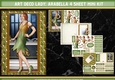 Art Deco Lady Arabella 4 Sheet Mini Kit (Green)