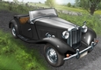 Vintage Sports Car A4 (Black)