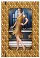 Art Deco Lady Arabella A4 Gift Box (Gold)
