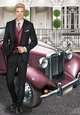Art Deco Rodrigo A4 (Dark Pink)