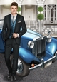 Art Deco Rodrigo A4 (Dark Blue)