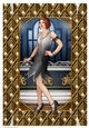 Art Deco Lady Arabella A4 Gift Box (Black)