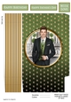Art Deco Rodrigo Mini Gift Bag (Green)