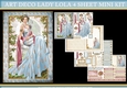 Art Deco Lady Lola 4 Sheet Mini Kit (Blue)
