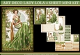 Art Deco Lady Lola 4 Sheet Mini Kit (Green)