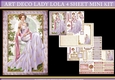 Art Deco Lady Lola 4 Sheet Mini Kit (Lilac)