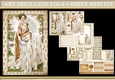 Art Deco Lady Lola 4 Sheet Mini Kit (Cream)