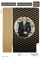 Art Deco Rodrigo Mini Gift Bag (Black)