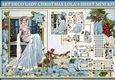 Art Deco Lady Christmas Lola 4 Sheet Mini Kit Blue