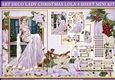 Art Deco Lady Christmas Lola 4 Sheet Mini Kit Lilac
