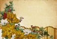 Art Deco Lola Poinsettia Paper Gold