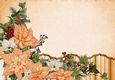 Art Deco Lola Poinsettia Paper Peach