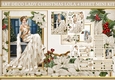 Art Deco Lady Christmas Lola 4 Sheet Mini Kit Cream
