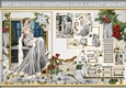 Art Deco Lady Christmas Lola 4 Sheet Mini Kit Silver
