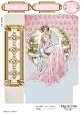 Art Deco Lady Lola Mini Gift Bag Pink