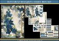 Butterfly Bouquet 4 Sheet Mini Kit Dark Blue