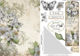 Butterfly Bouquet Bookmark Card Silver