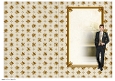 Art Deco Christmas Rodrigo (Cream) Insert