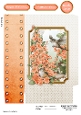 Long Tailed Blue with Blossom Peach Mini Gift Bag