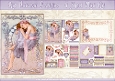 Art Nouveau Delphine 4 Sheet Mini Kit Lilac
