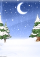 Santa Gnome 6 Snowy Forest Scene