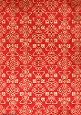 Art Nouveau Delphine Patterned Stripe Red