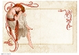 Art Nouveau Delphine Cream Insert