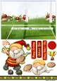 Rugby Gnome Red, Yellow Slider Card