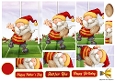 Rugby Gnome Red, Yellow Pyramid