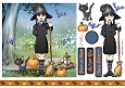 Halloween Witch 7x7 Quick Card